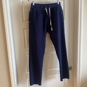 Figs Slim Scrub Pant Navy size Large